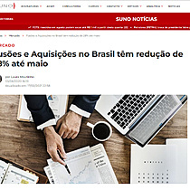 Fuses e Aquisies no Brasil tm reduo de 28% at maio